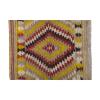 Vintage Kilim Rug,Denizli Kilim 3'5" x 4'3" feet 104 x 130 cm