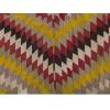 Vintage Kilim Rug,Denizli Kilim 3'5" x 4'3" feet 104 x 130 cm