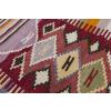 Vintage Kilim Rug,Denizli Kilim 4" x 4'7" feet 117 x 140 cm