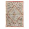 Vintage Large Rug, Oushak Area Rug 6'1 x 9'2 feet 185 x 280 cm