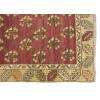 Vintage Rug, Small Oushak Rug 3'1" x 5'2" feet 95 x 157 cm