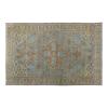 Vintage Rug, Small Oushak Rug 3'2" x 4'1" feet 96 x 125 cm