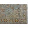 Vintage Rug, Small Oushak Rug 3'2" x 4'1" feet 96 x 125 cm