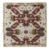  Vintage Rug, 3'3 x 3'8 feet / 100 x 113 cm