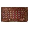 Vintage Rug 3'8" x 6'7" feet 113 x 201 cm