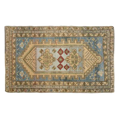 Vintage Small Rug , Turkish Small Rug, Oushak Small Bathroom 2024 Rug , 2.7x4.1 feet, Oriental Small Rug , Vintage Rug, K0319